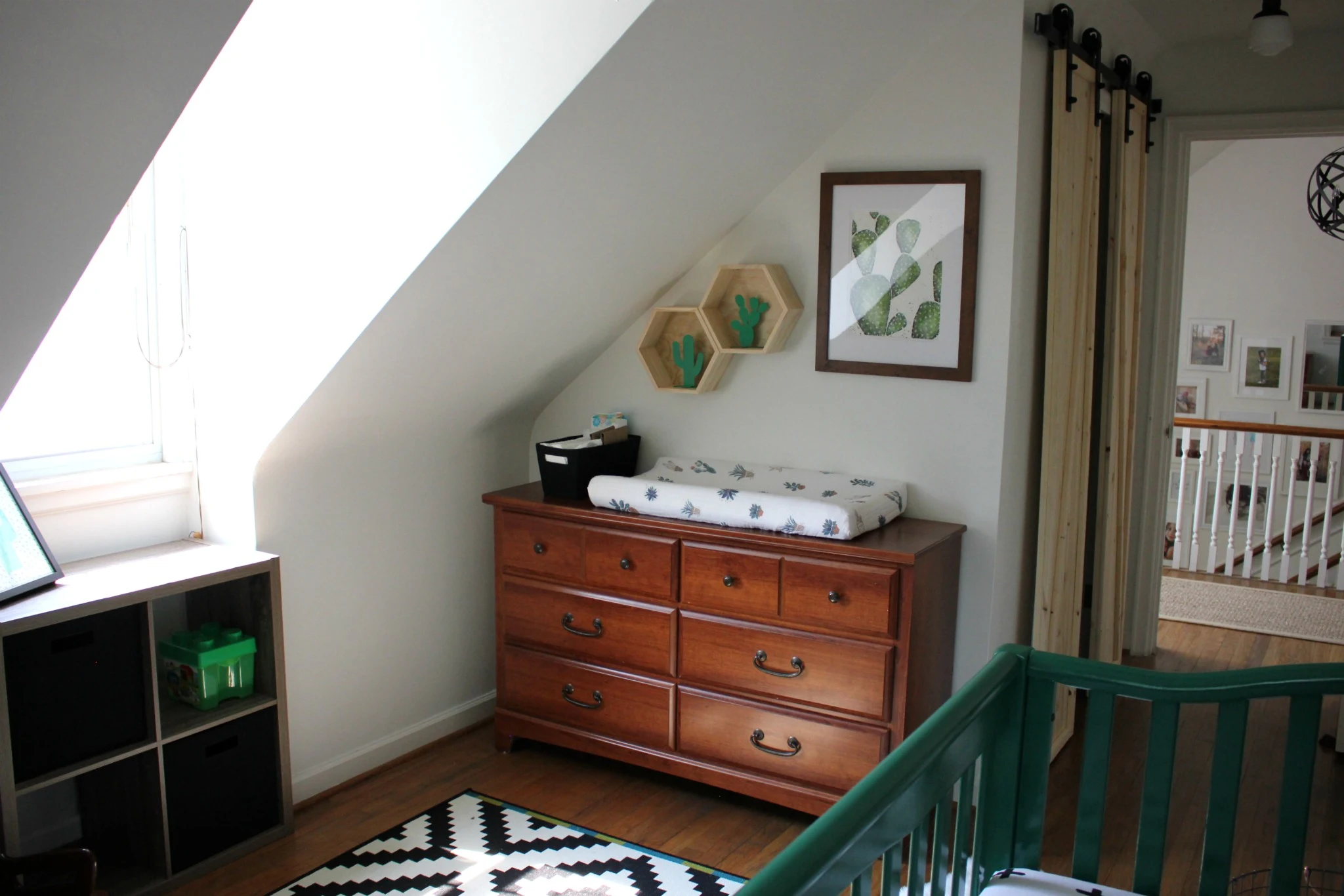 Cactus Themed Boy's Nursery