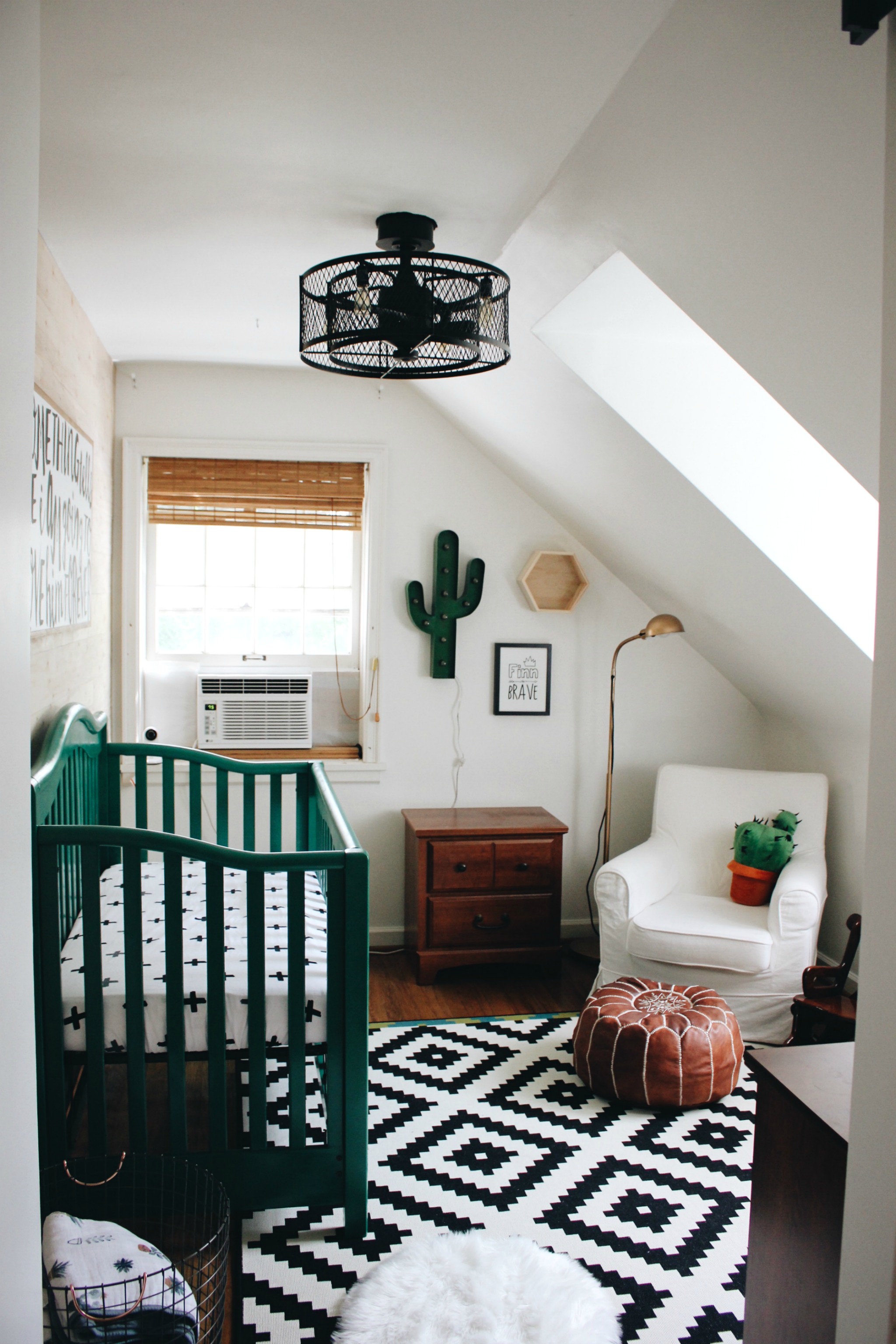 Cactus Themed Boy's Nursery