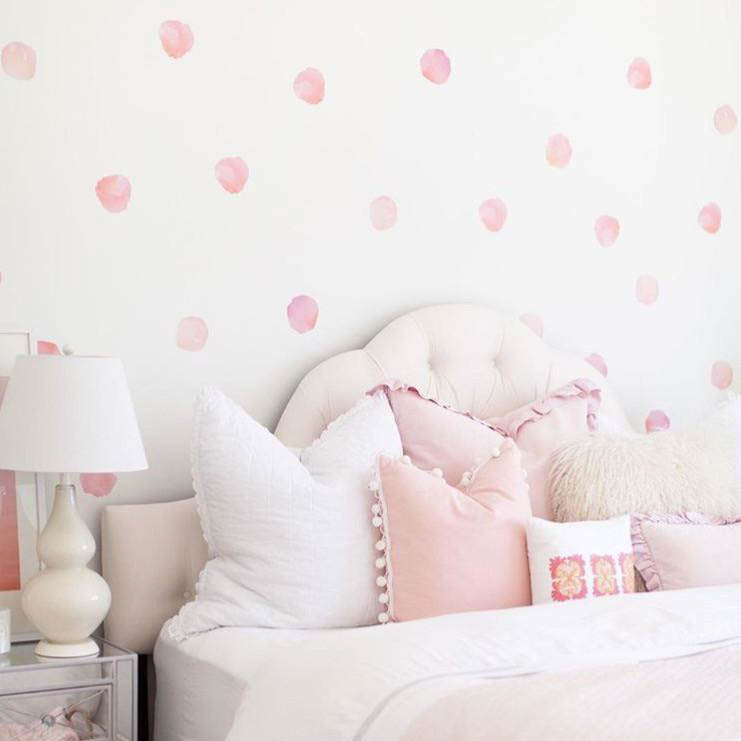 Watercolor Polka Dots Wall Decals - The Project Nursery Shop