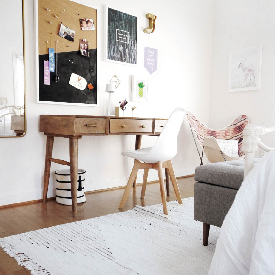 A Bohemian Inspired Girl's Room