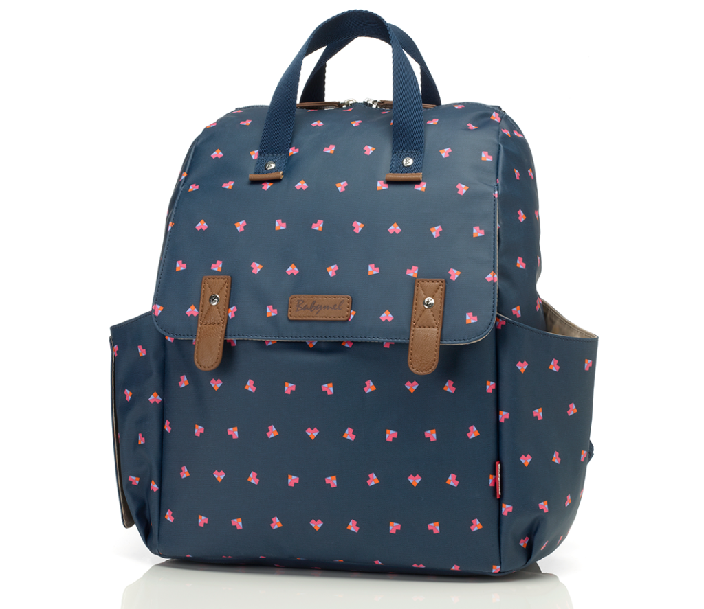 Origami Hearts Backpack Diaper Bag - The Project Nursery Shop