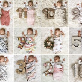 DIY Monthly Baby Photos - Project Nursery