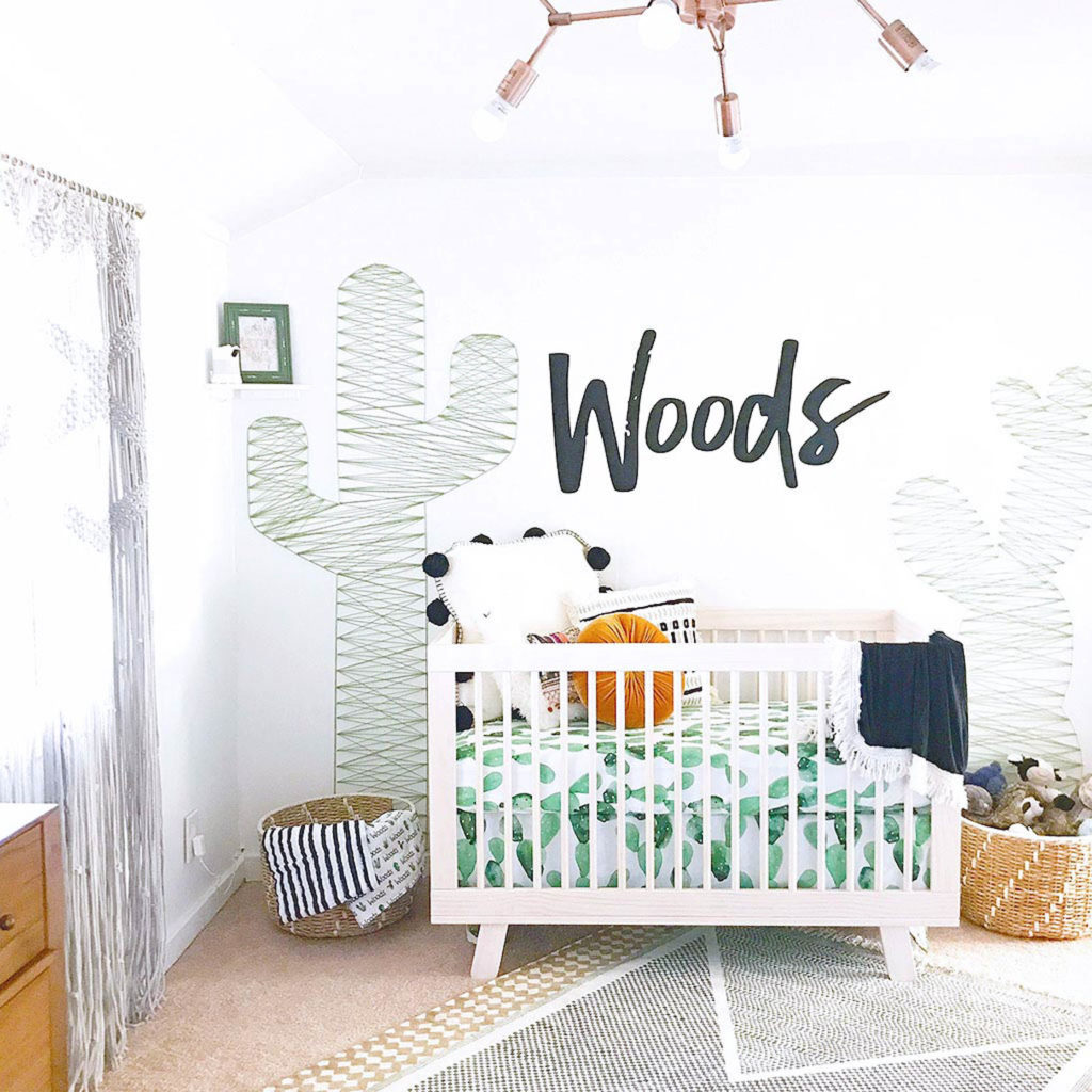 Blog DIY String Art Cactus in Baby Wood’s Southwest Cactus Nursery