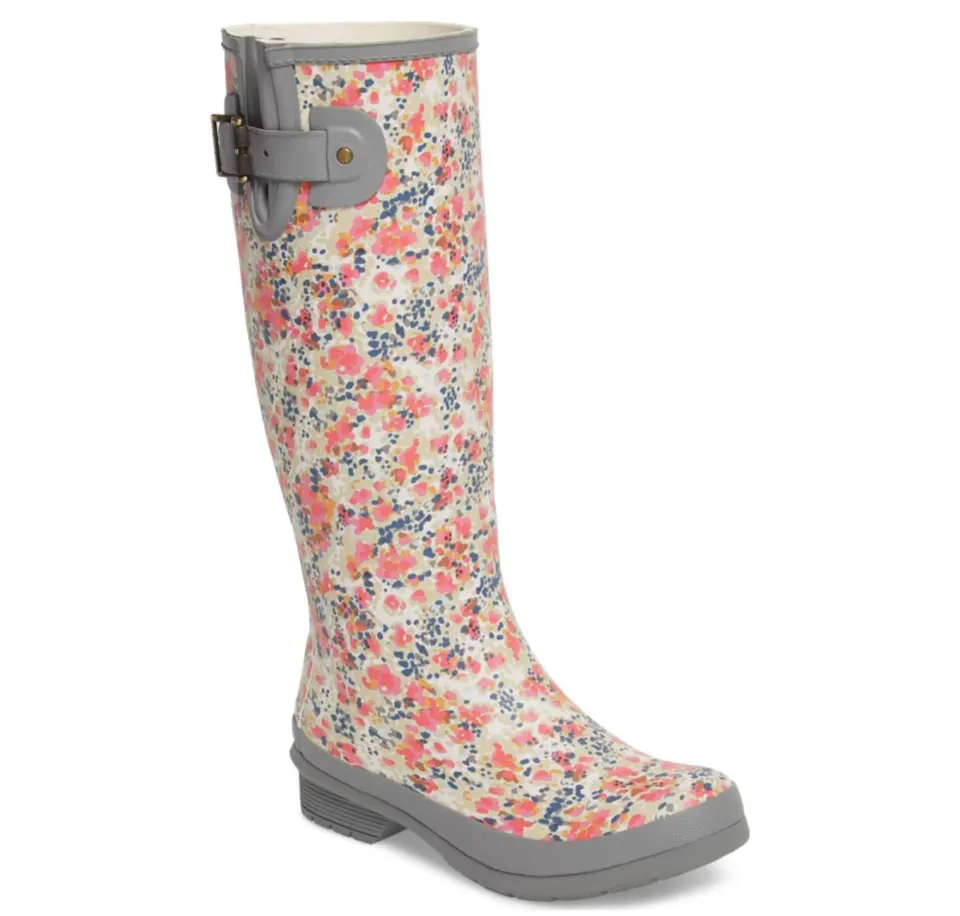Julia Floral Waterproof Rain Boot