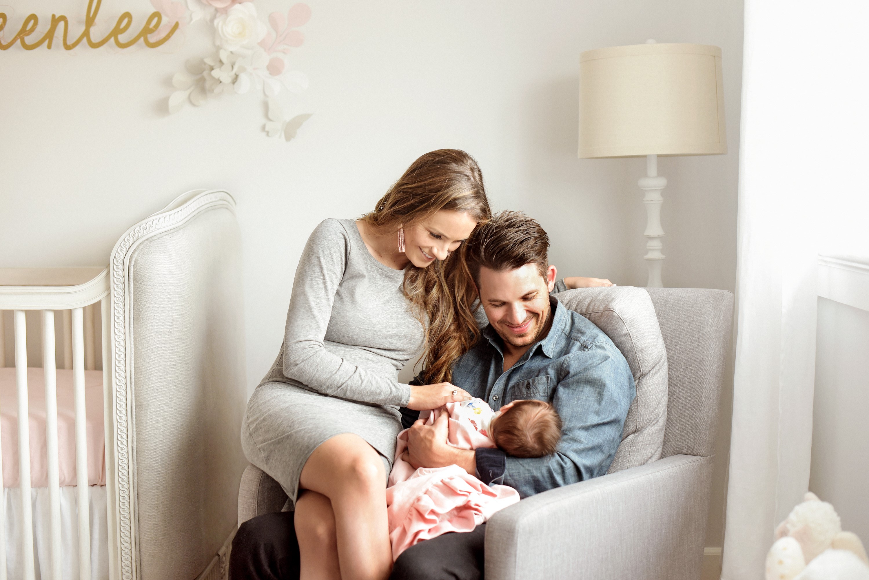 Matt and Angela Lanter Baby Girl Nursery