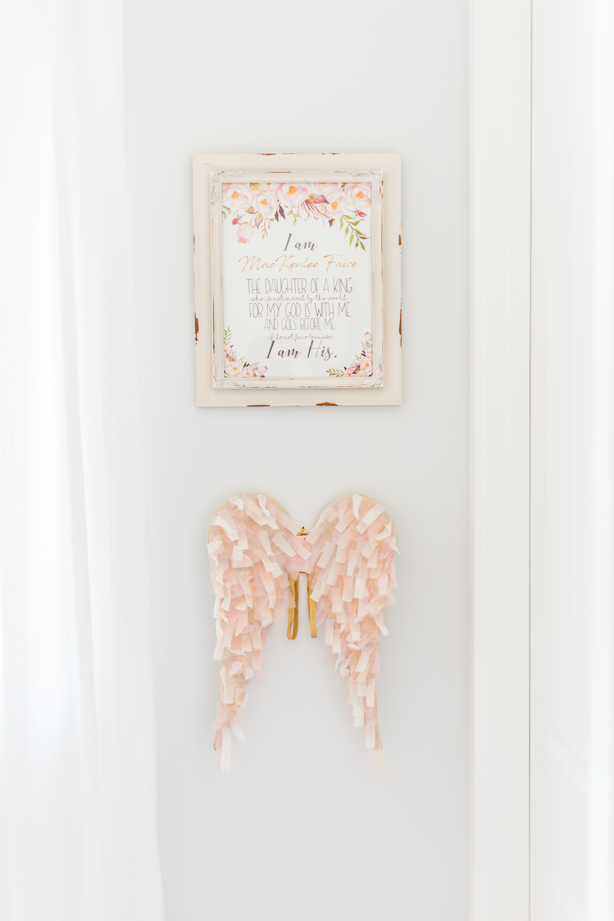 Dress Up Wings as Nursery Decor