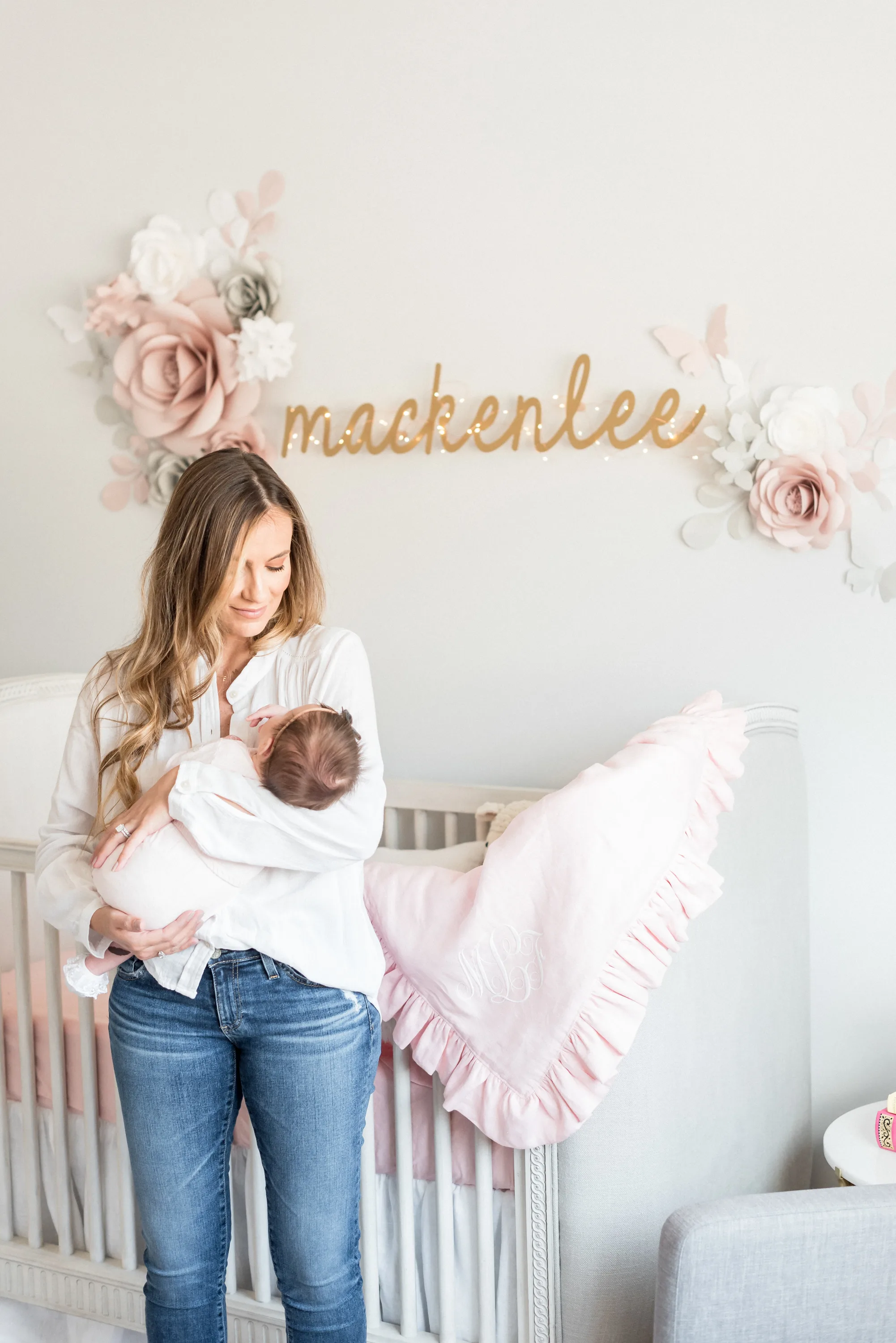 Matt and Angela Lanter Baby Girl Nursery