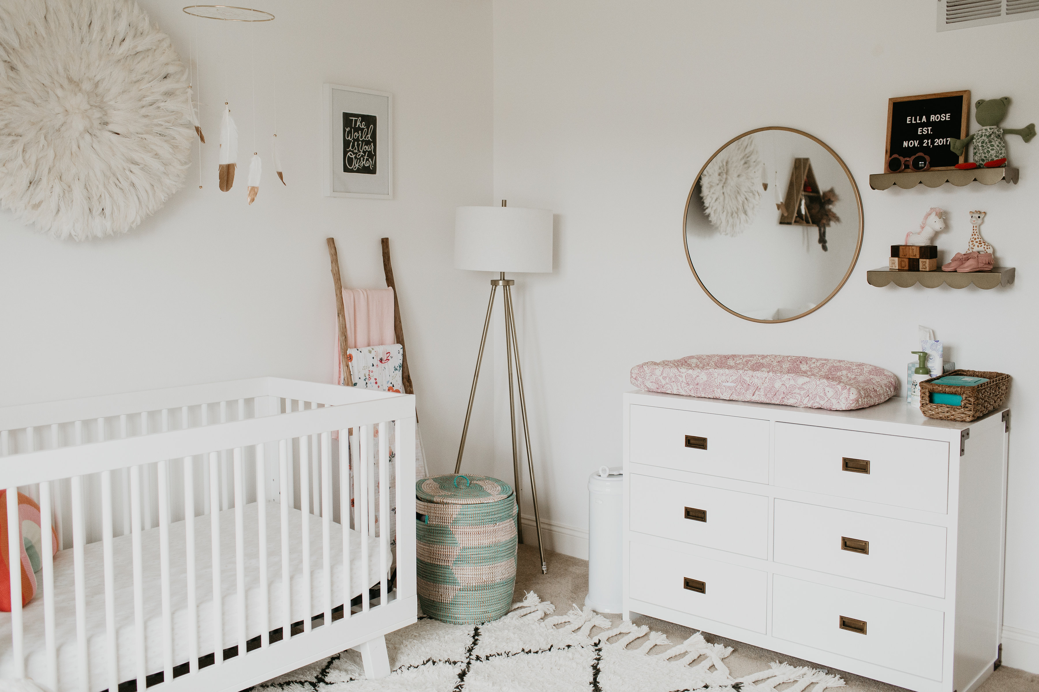 Ella's Colorful Boho Nursery - Project Nursery