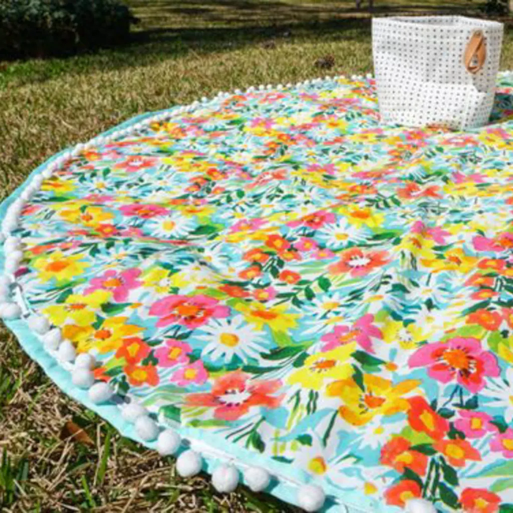 Pinterest This Inexpensive Material Makes a Great DIY Outdoor Playmat