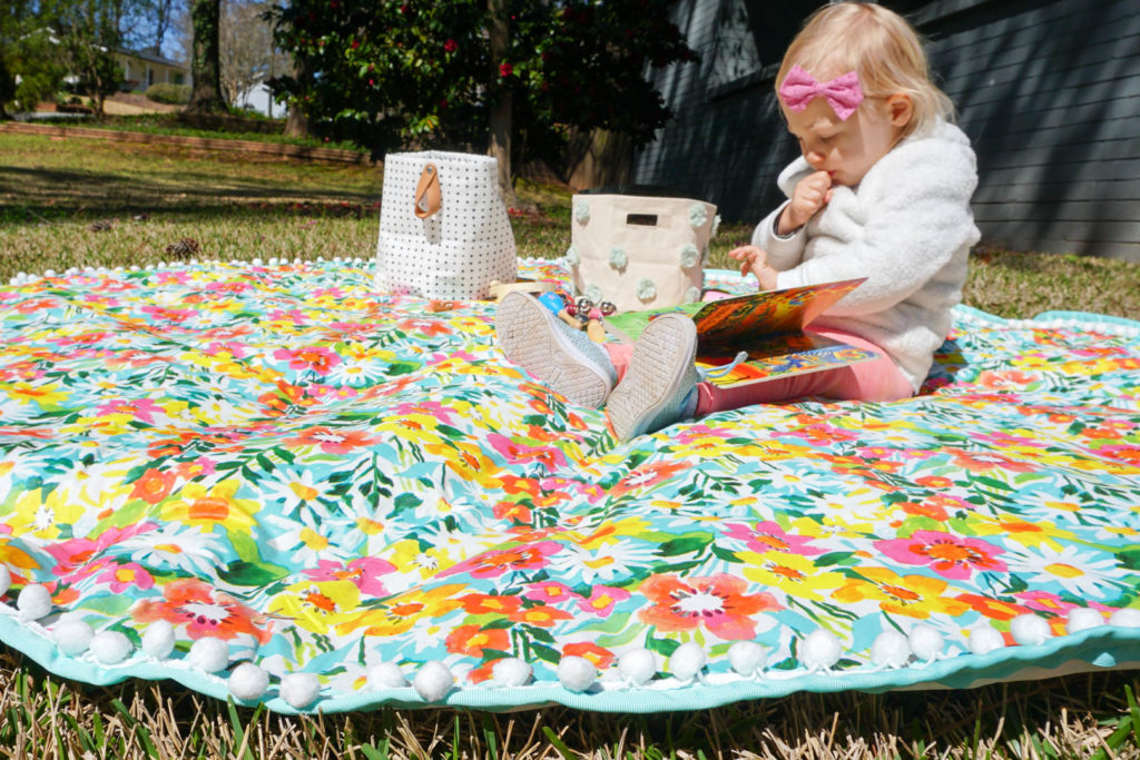 DIY Outdoor Playmat Tutorial - Project Nursery