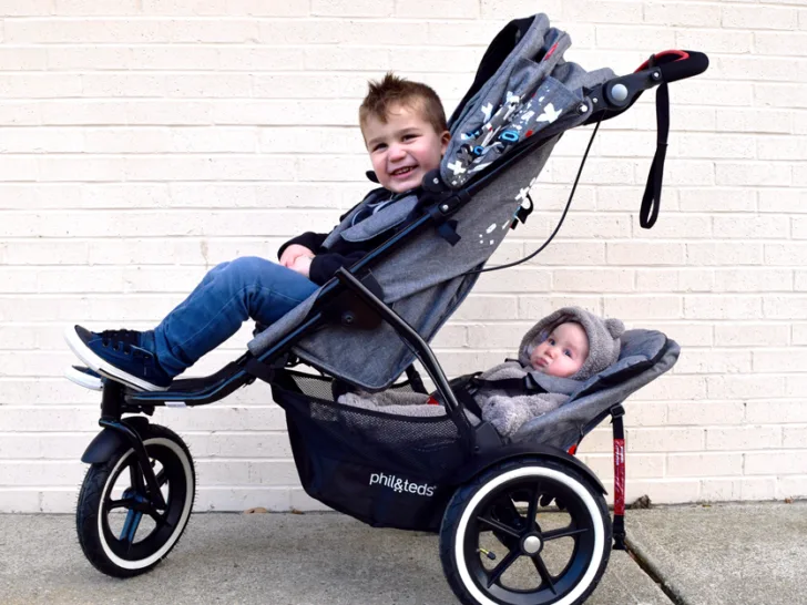 Phil and teds shop double jogging stroller