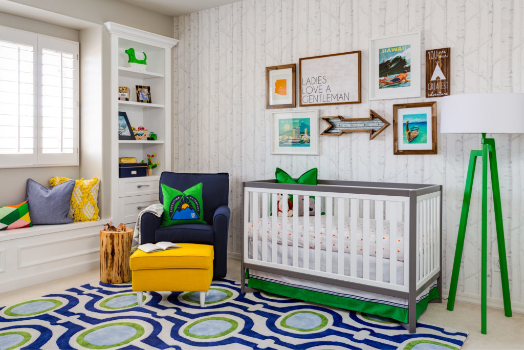 Modern Travel Inspired Nursery