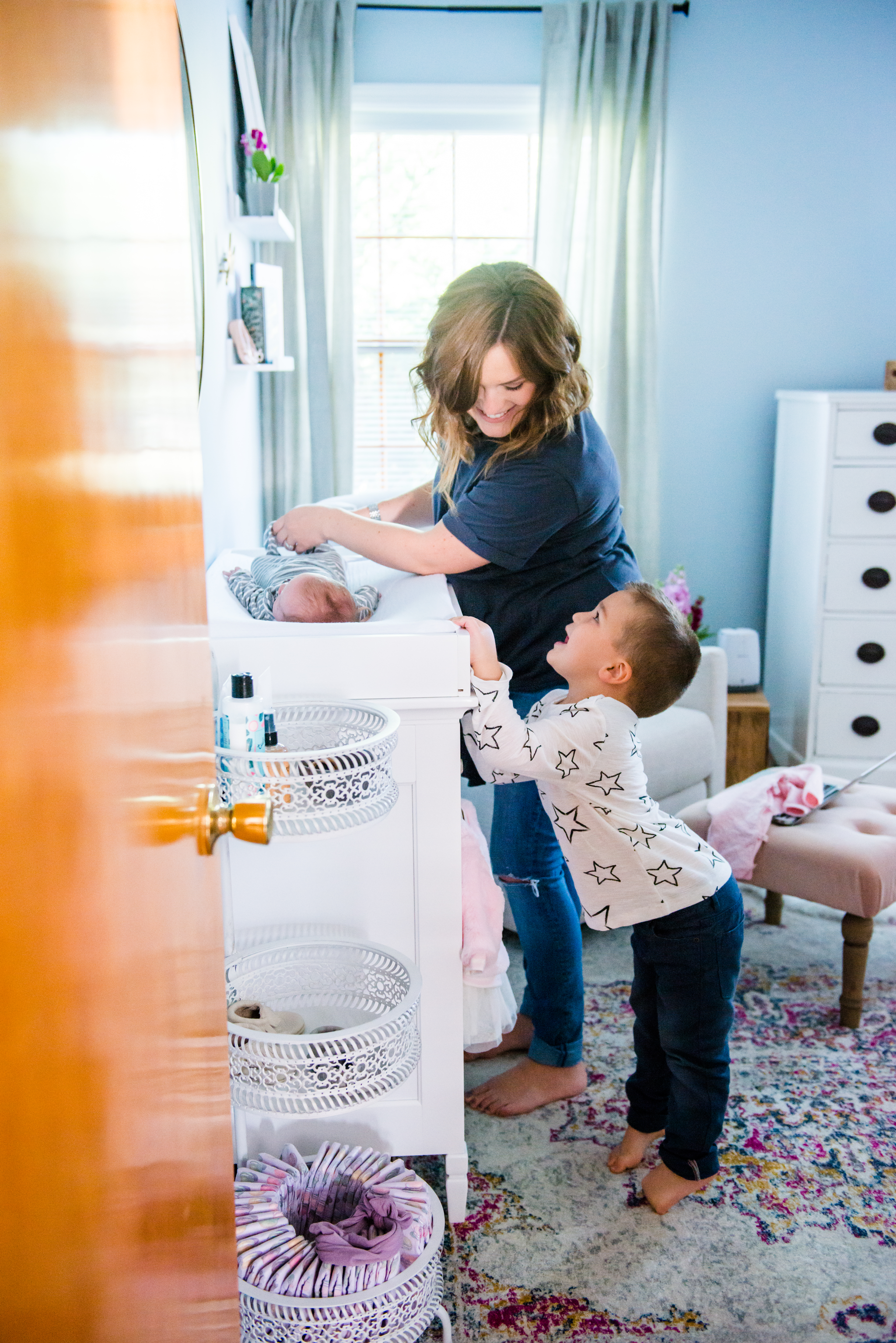 The Sweetest Little Nursery Nook In A Master Bedroom Project Nursery