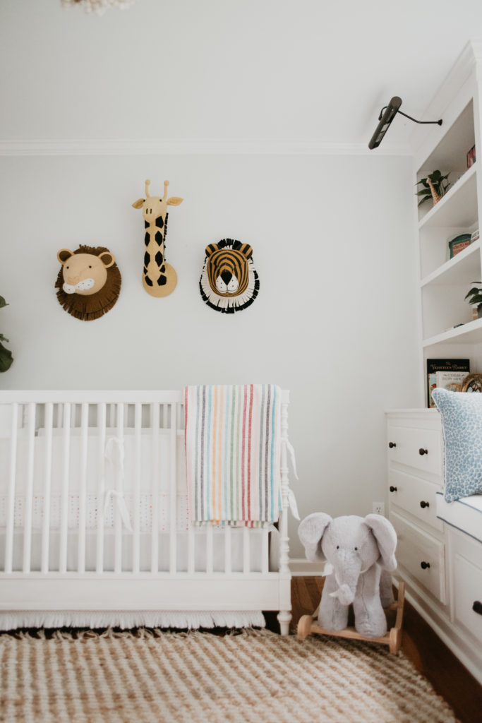 Neutral Hamptons Safari Nursery - Project Nursery