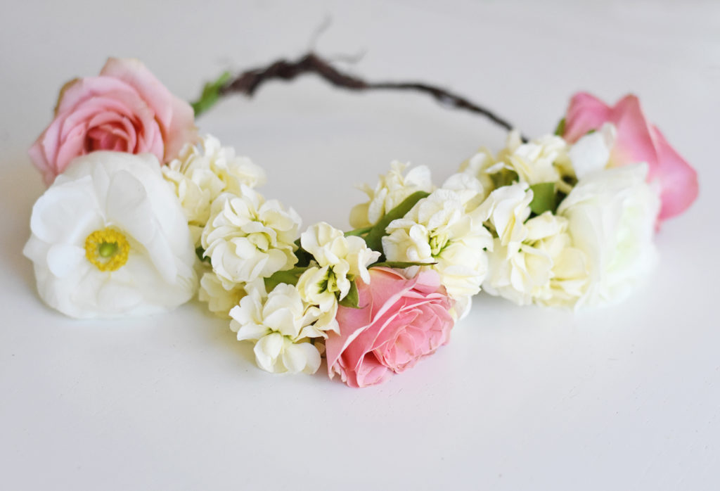 How to Make Gorgeous Floral Crowns with Real Flowers - Project Nursery