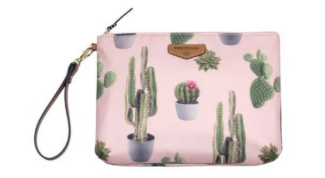 Easy Diaper Pouch - Cactus Print