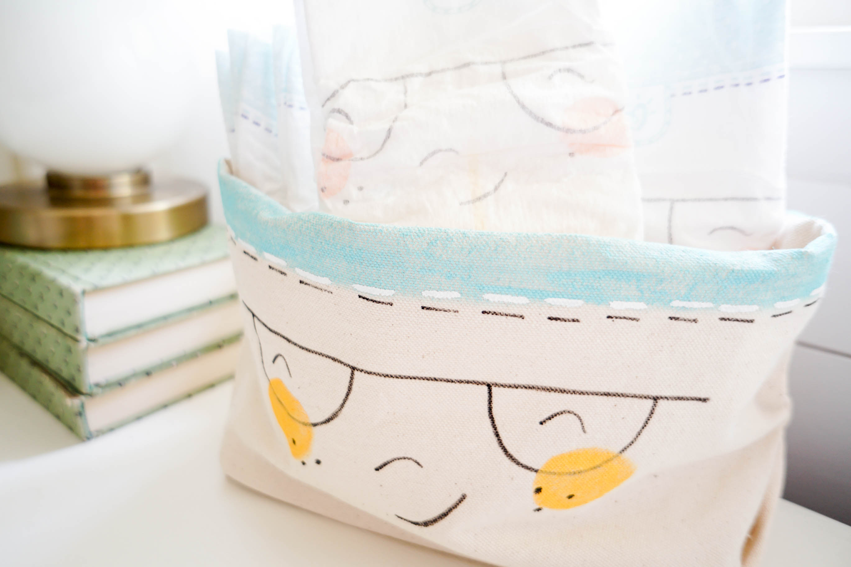 DIY Diaper Organization Ideas + Pampers Pure