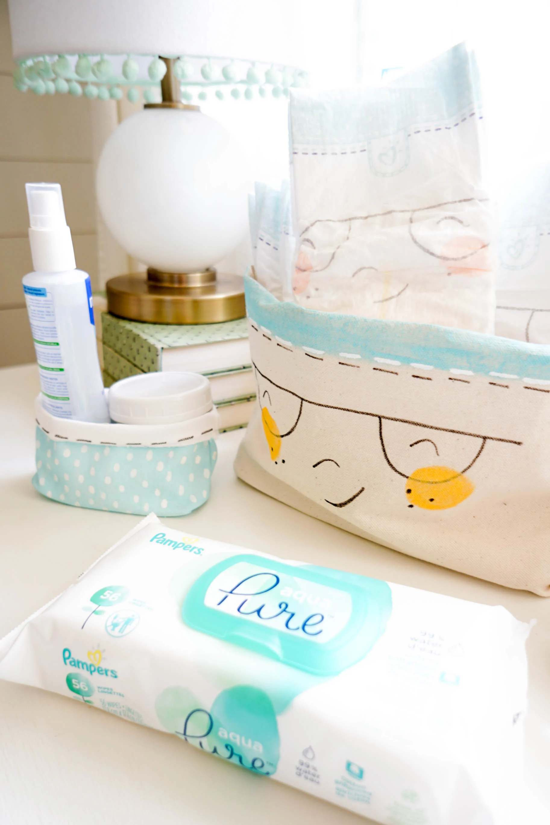 DIY Diaper Organization Ideas