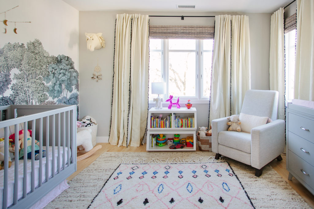 West Hollywood Mod Boho Nursery - Project Nursery