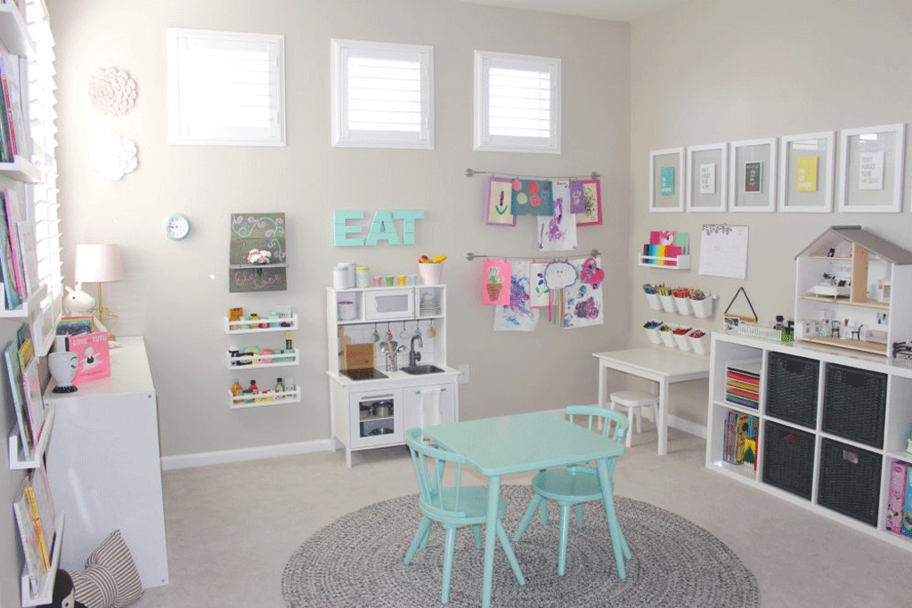 Pretty in Pastels Playroom