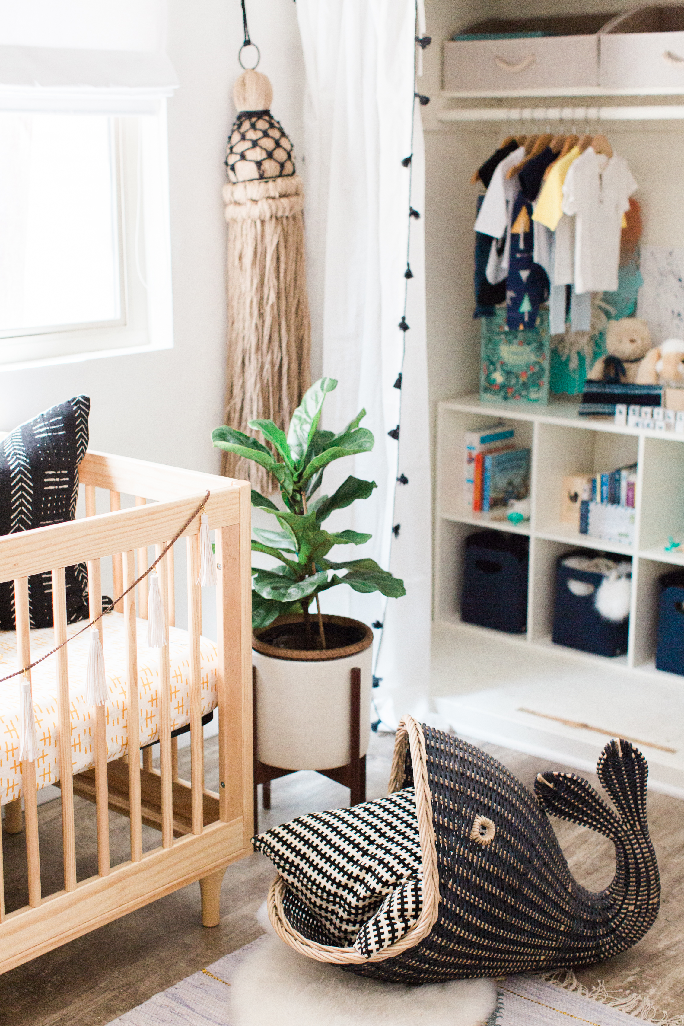 Beachy Boho Boy's Nursery