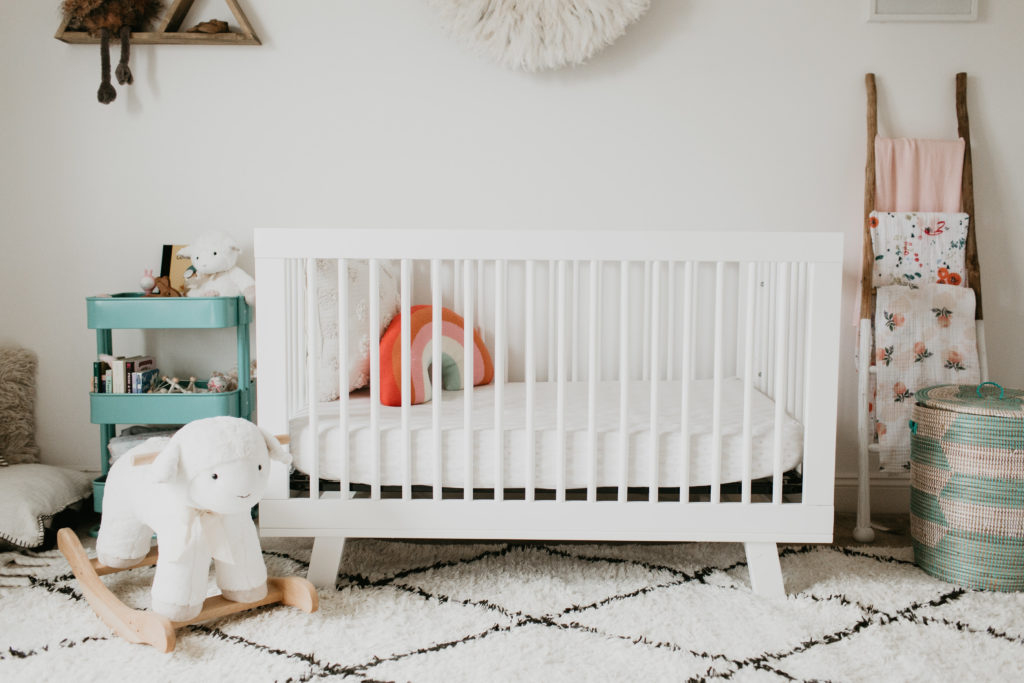 rainbow themed nursery