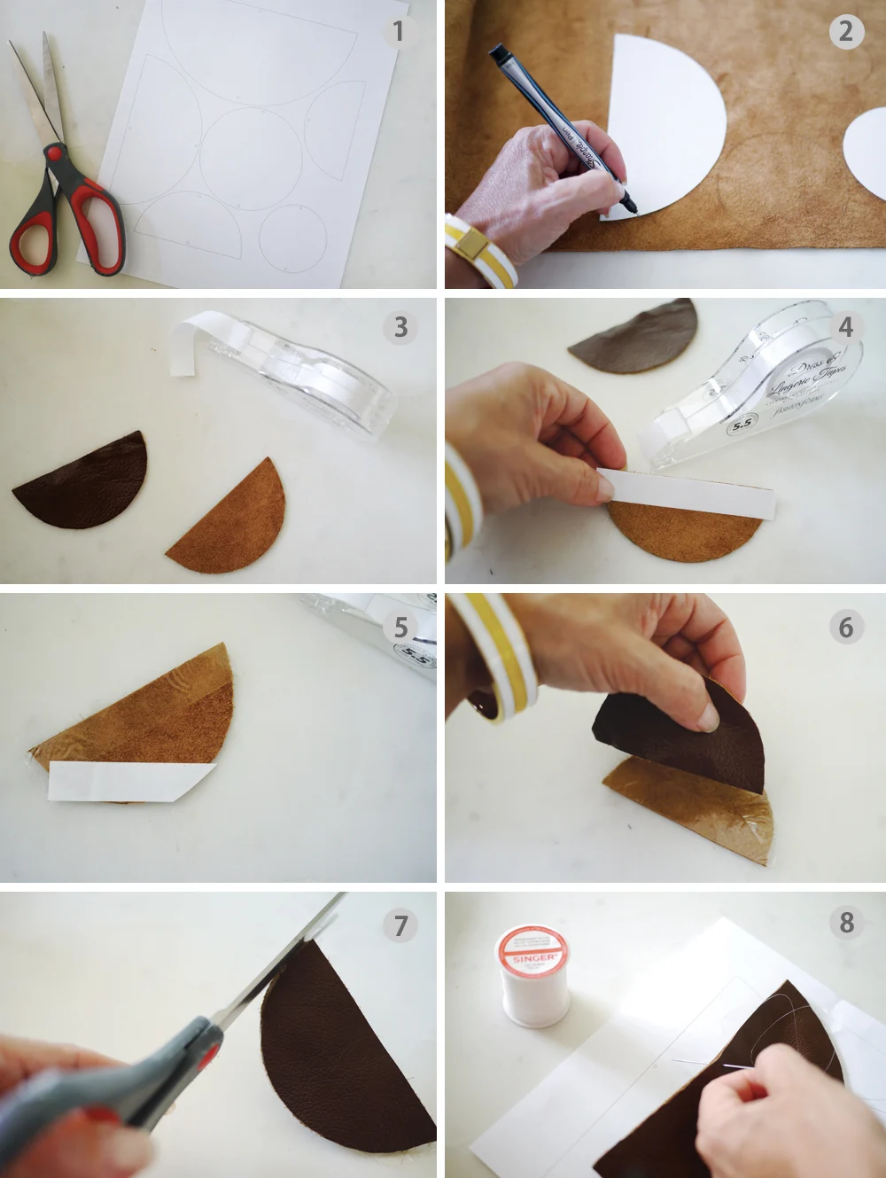 DIY Leather Mobile