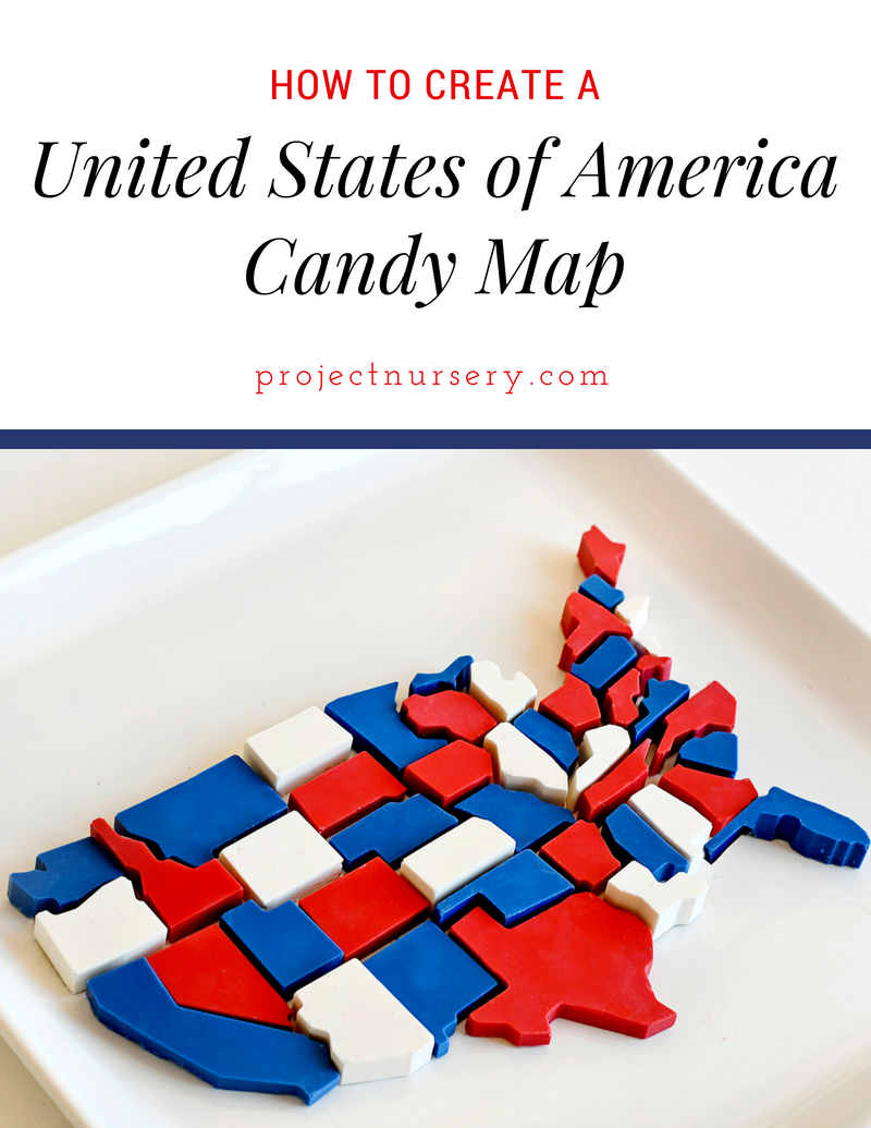 DIY USA Candy Map