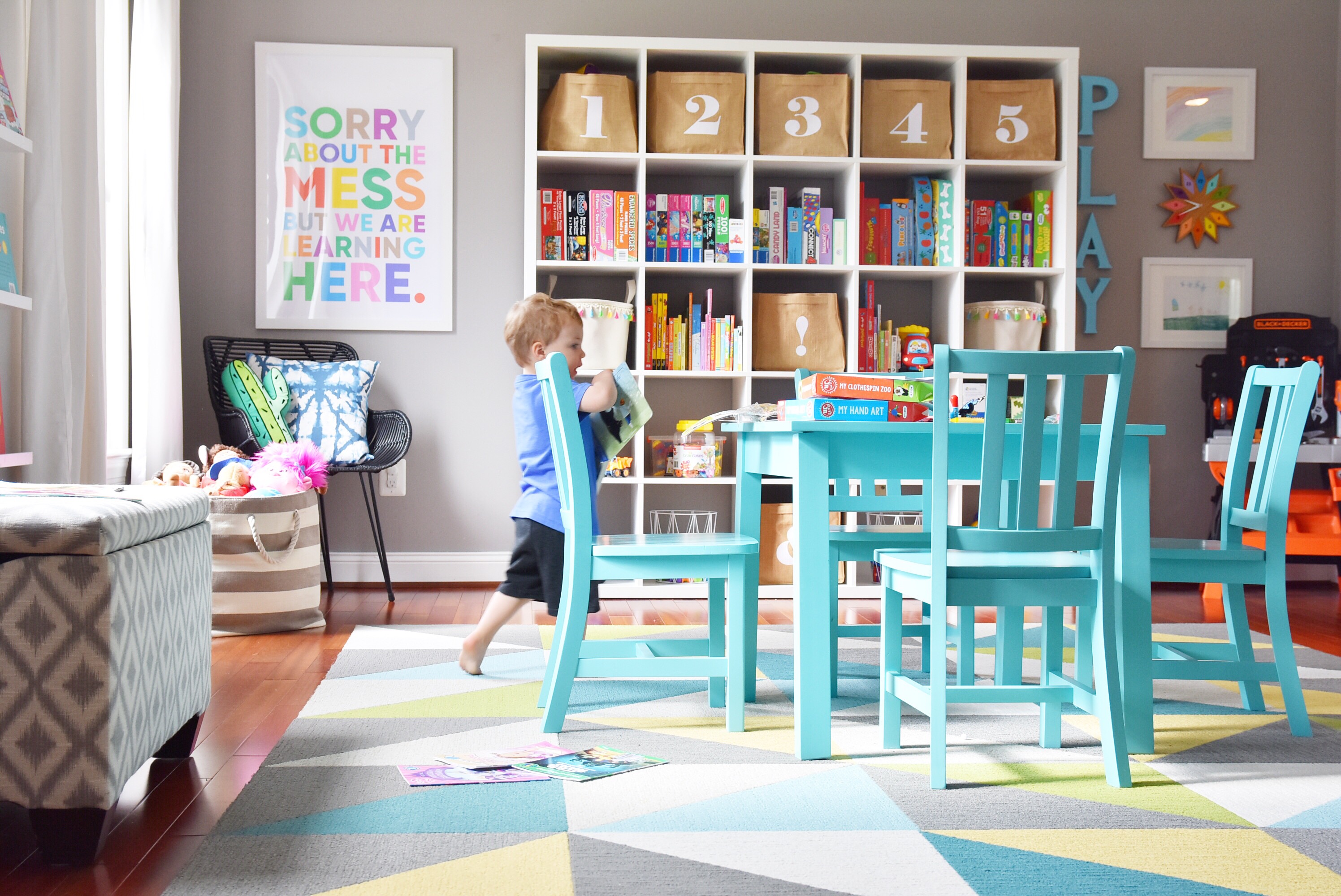 A Colorful Modern And Organized Playroom Project Nursery