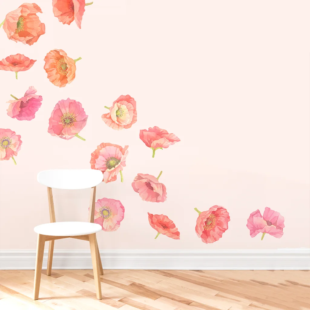 Poppy Wall Decals