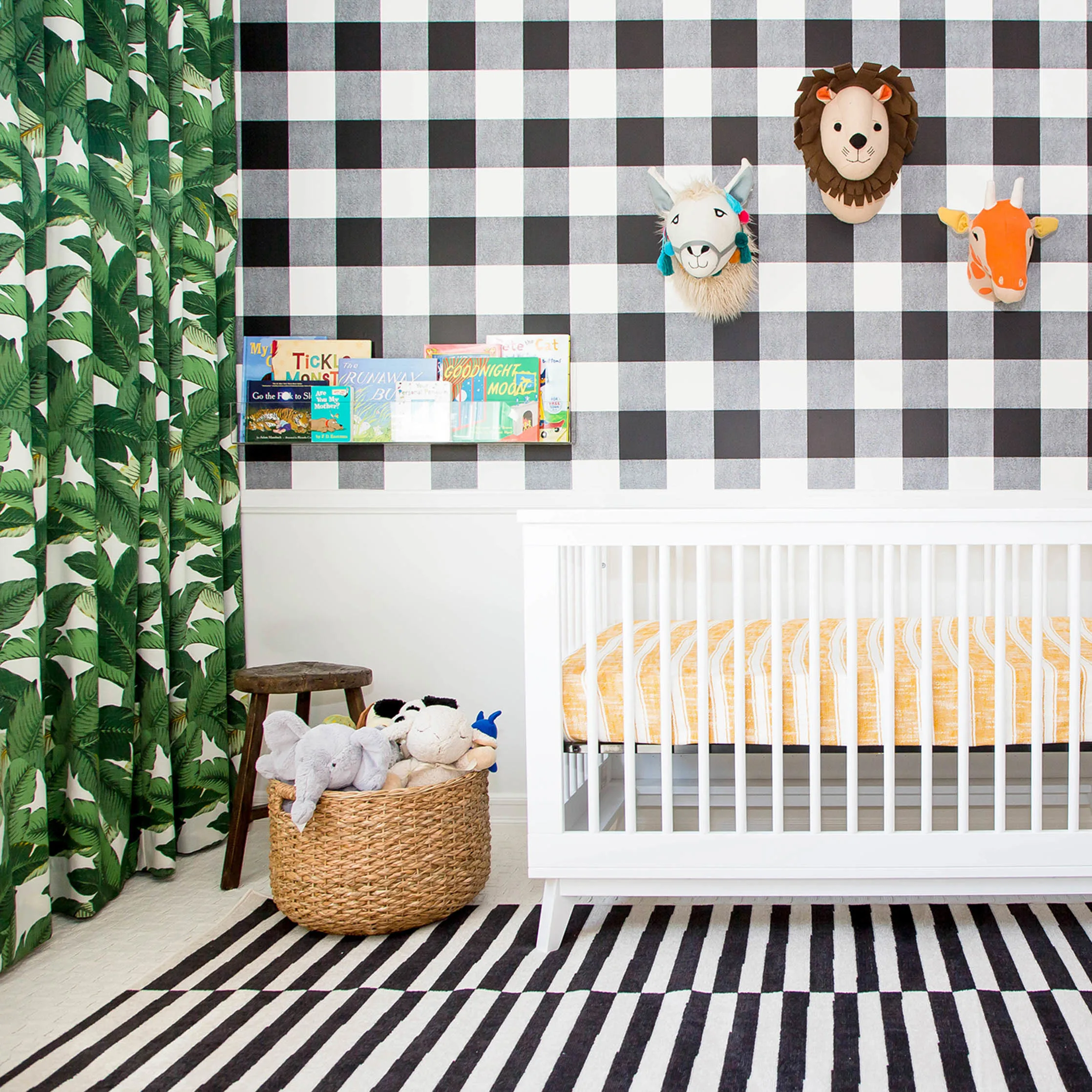 This Nursery will Inspire You to Start Mixing Patterns in a Whole New Way