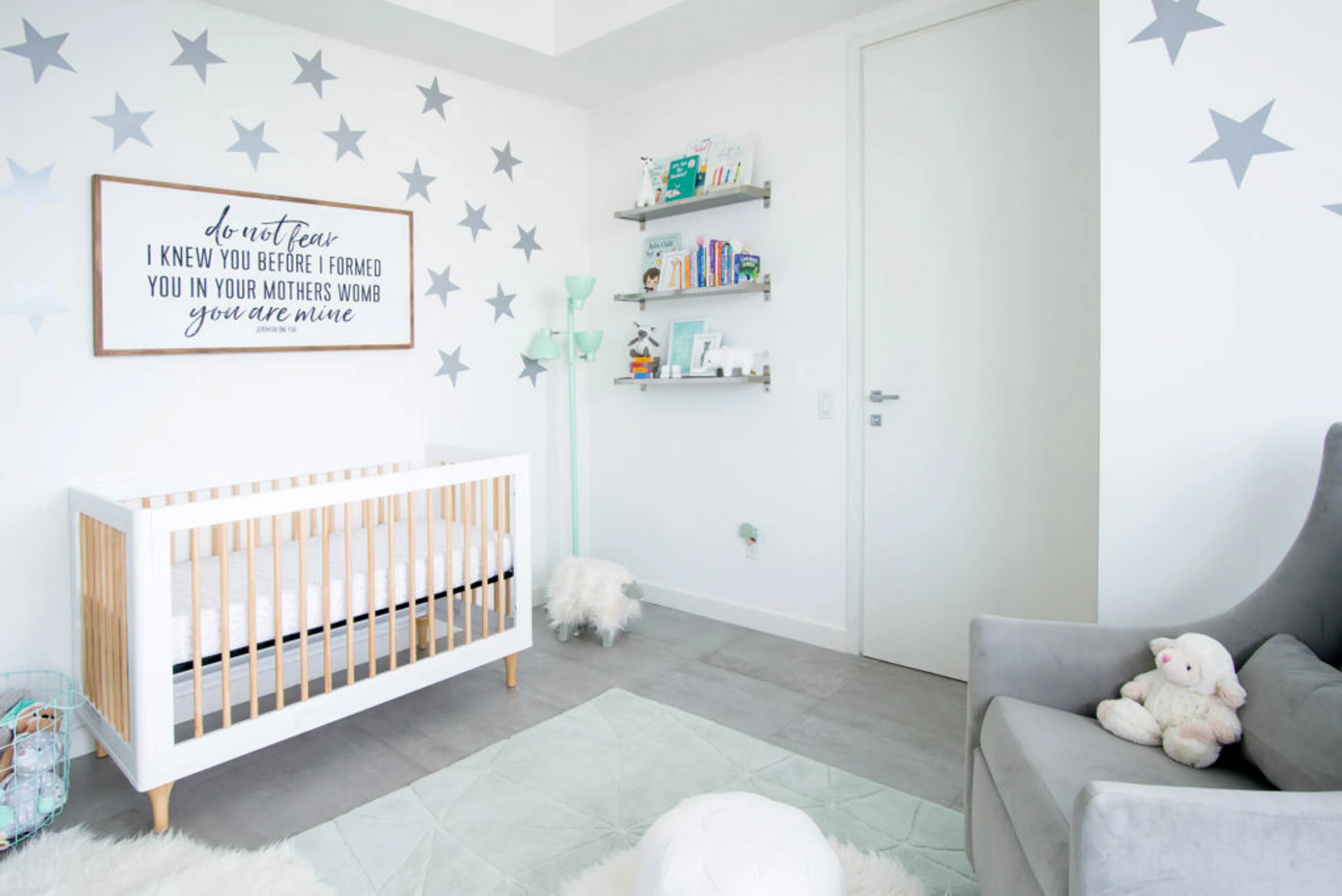 Circle of Life Mint and Gray Neutral Nursery