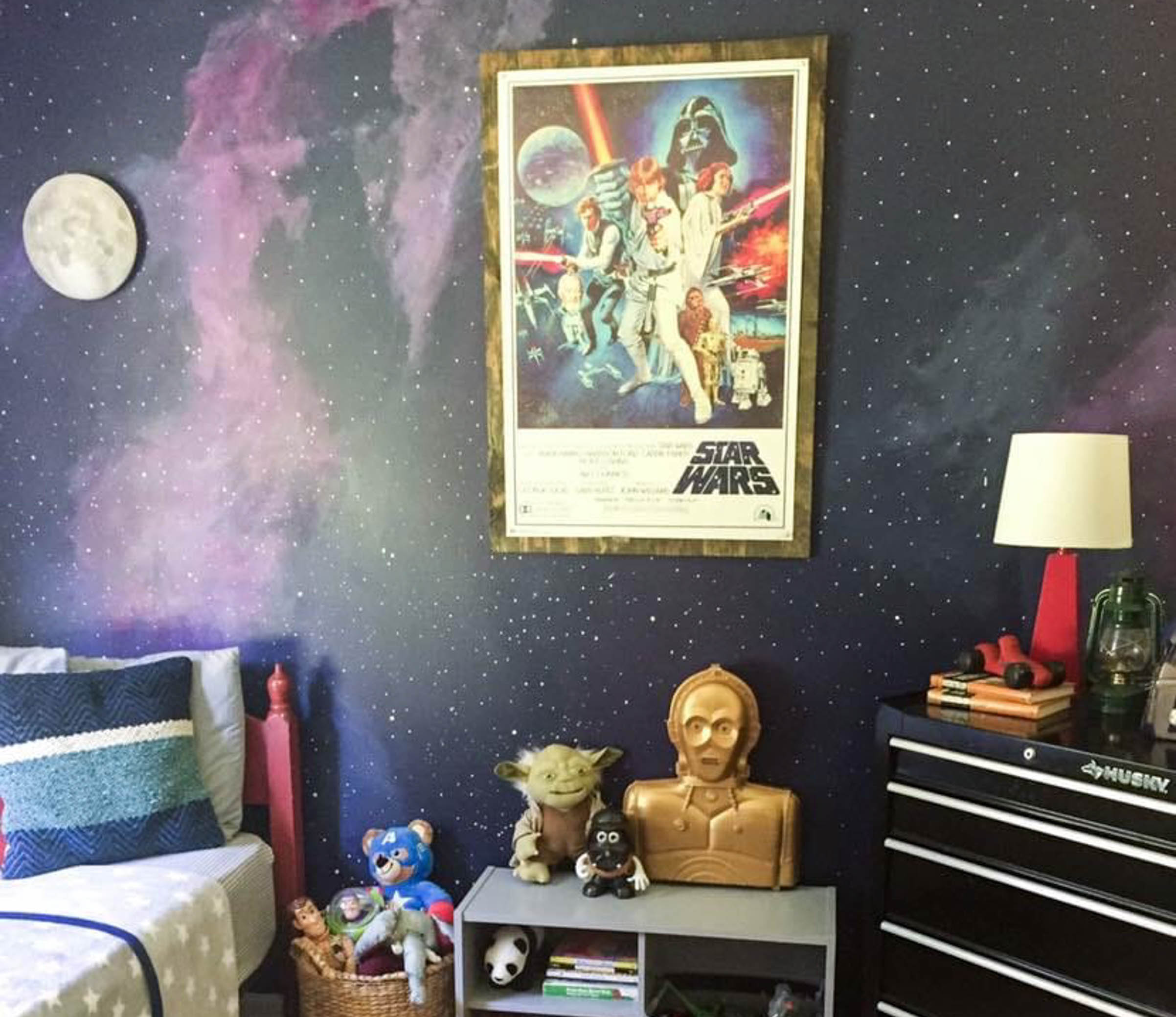 Cooper’s Star Wars Room