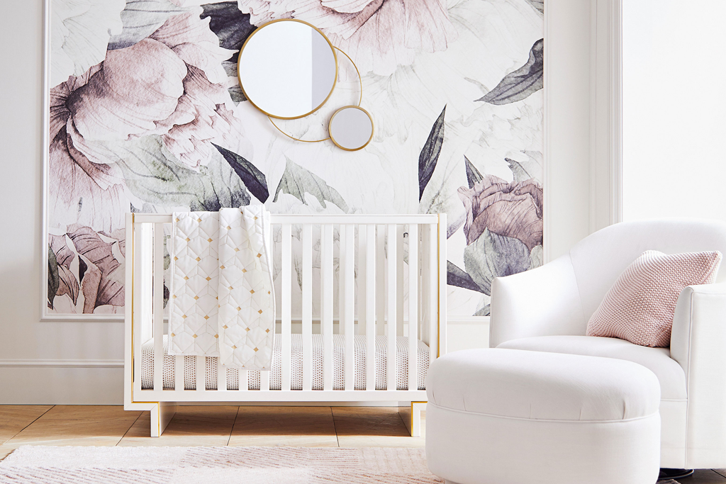 pottery barn nursery glider