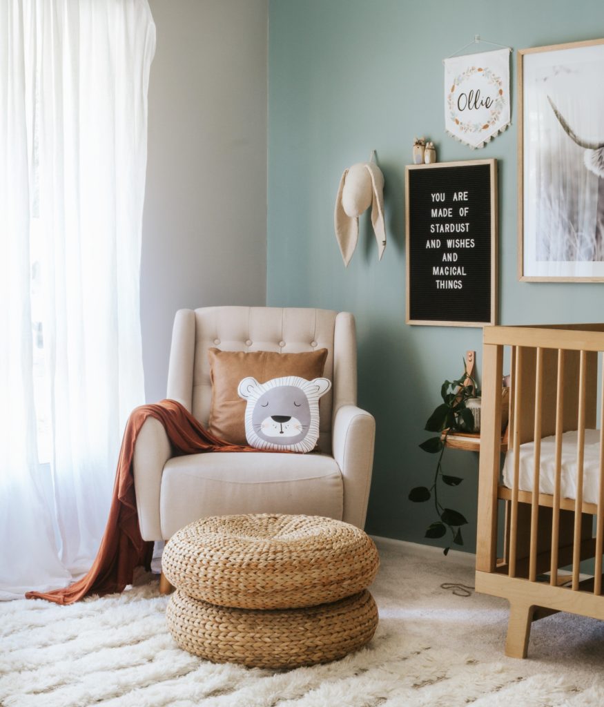 Boho Scandinavian Boy's Nursery