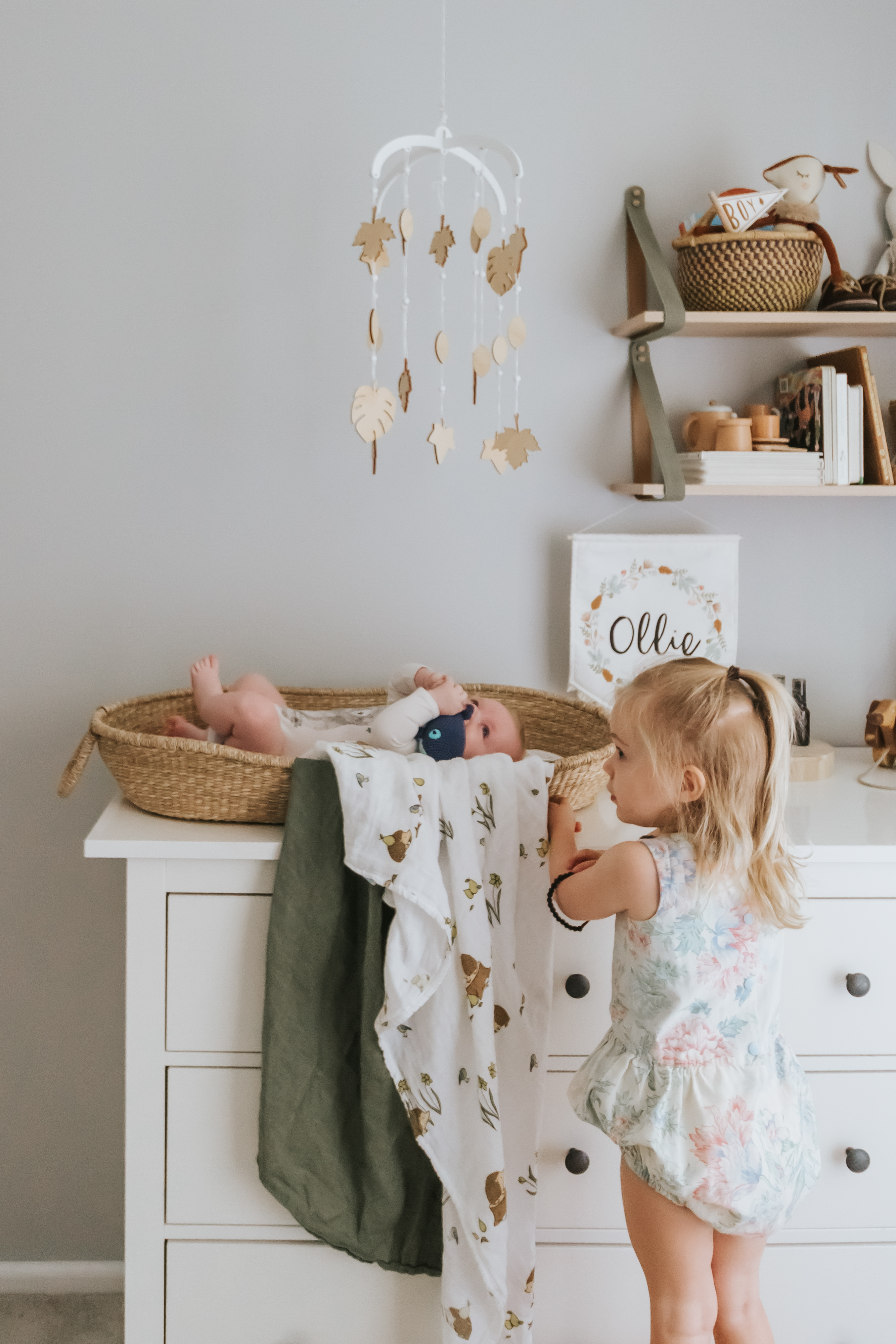 Boho Scandinavian Boy's Nursery