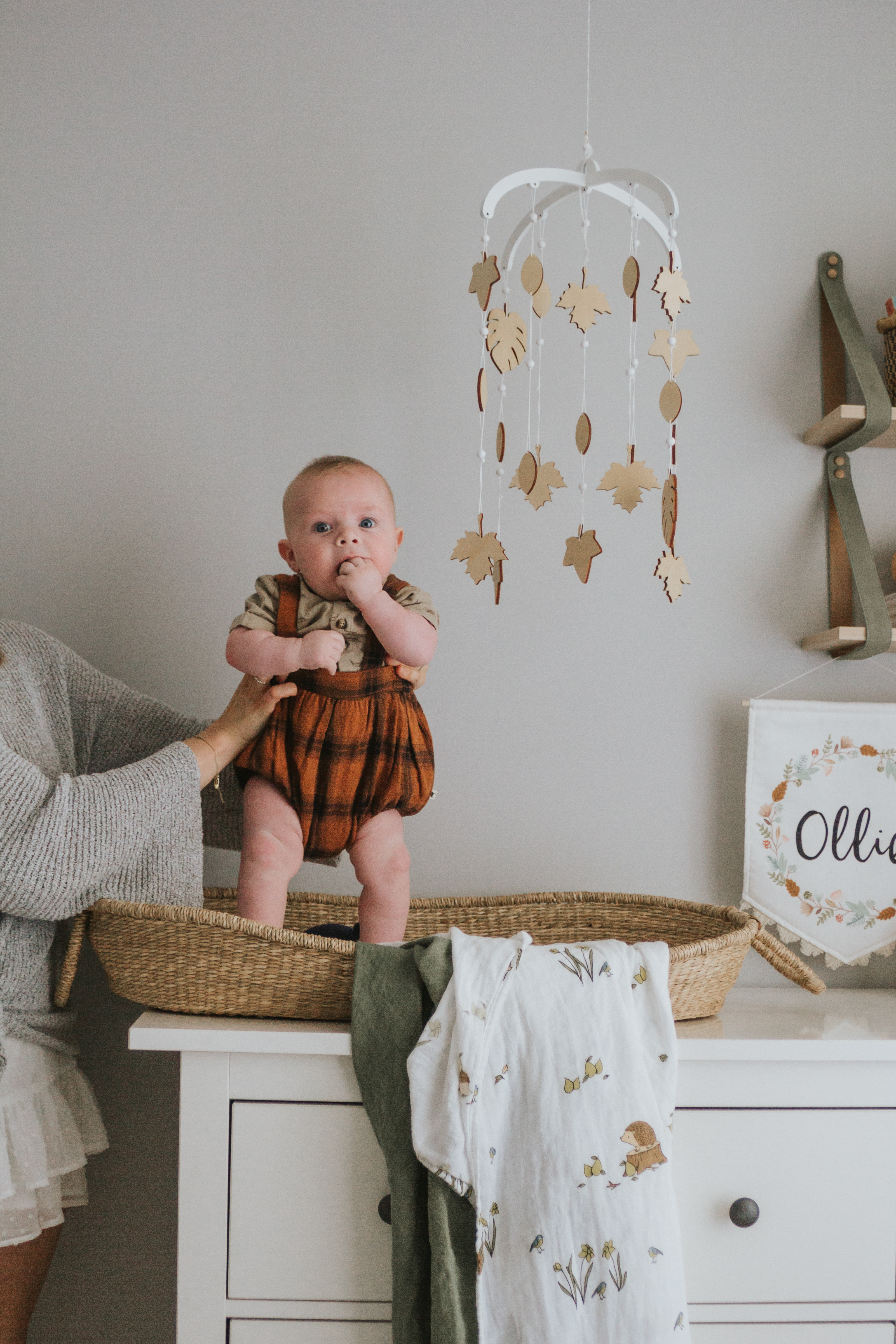 Boho Scandinavian Boy's Nursery