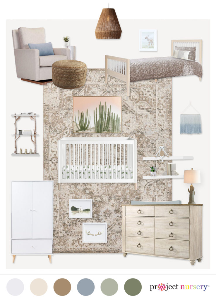 Neutral Cactus Nursery e-Design