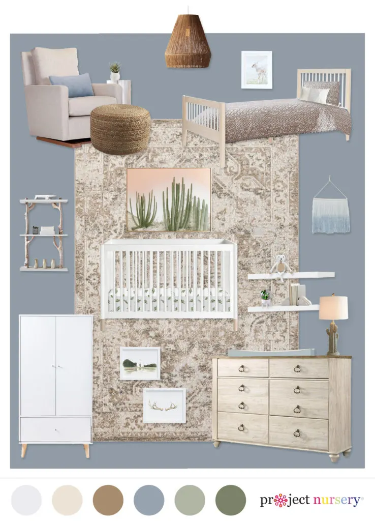 Neutral Cactus Nursery e-Design