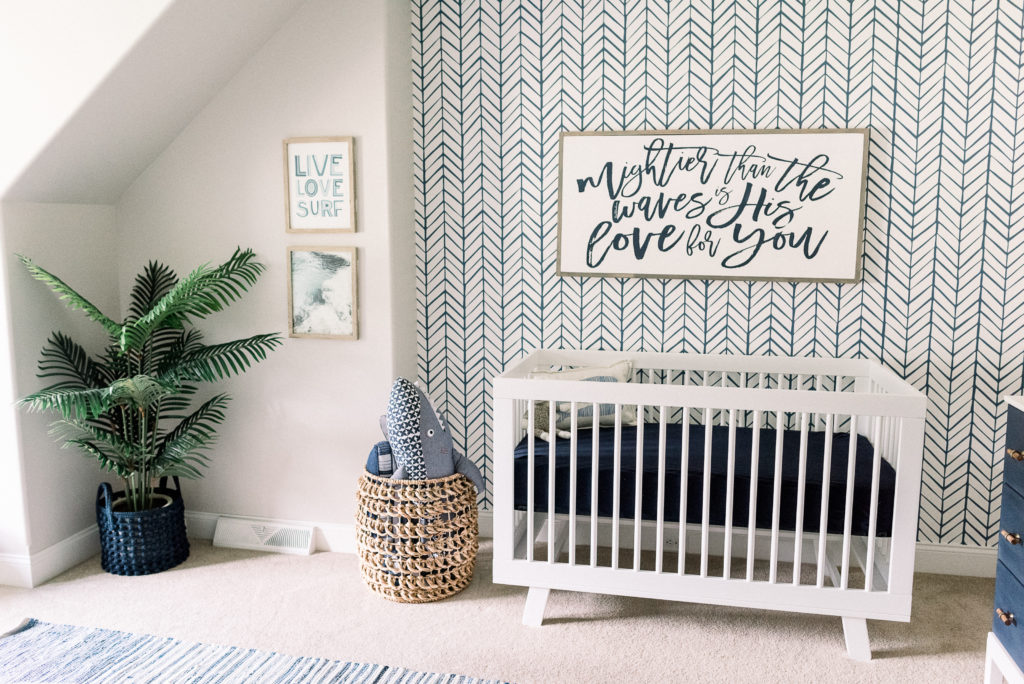 coastal nursery decor