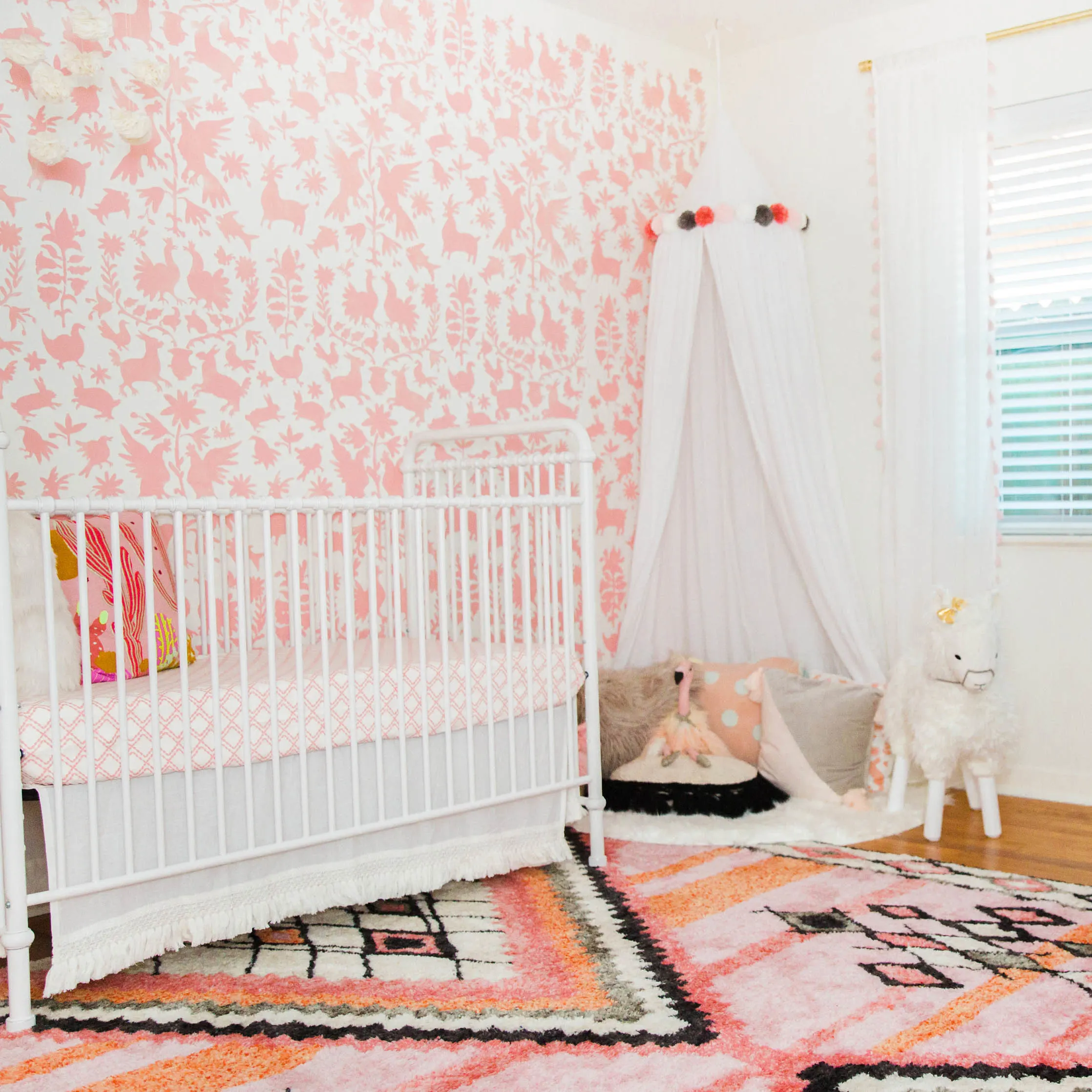 In the Nursery with Cake and Confetti