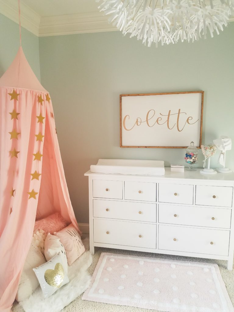 Bright and Whimsical Nursery for Colette 3