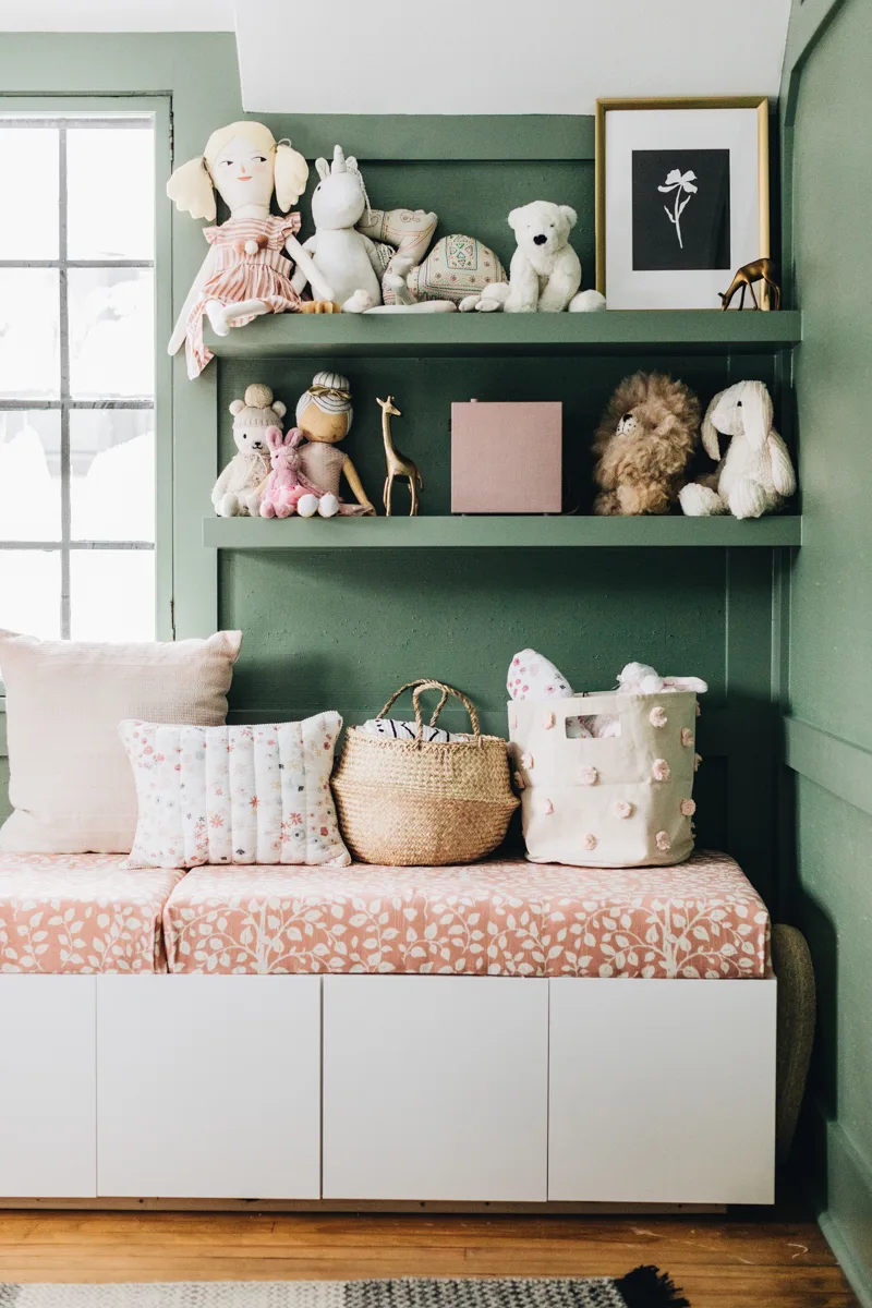 Wit & Delight Green and Blush Nursery