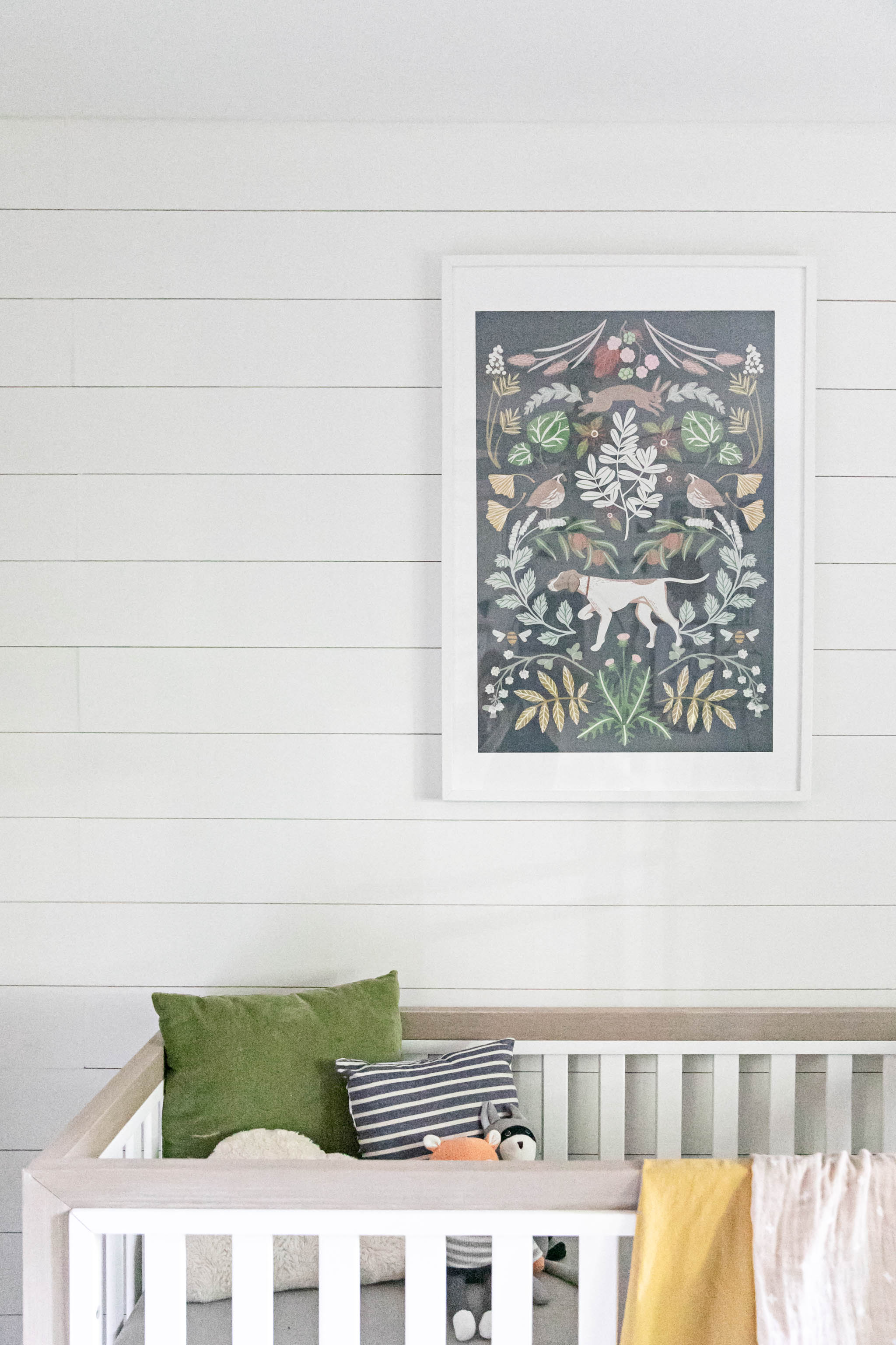 farmhouse baby boy nursery