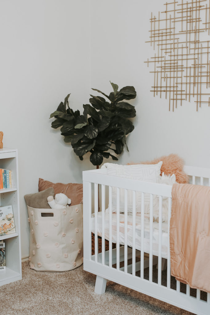 Pink and White Llama Inspired Nursery - Project Nursery