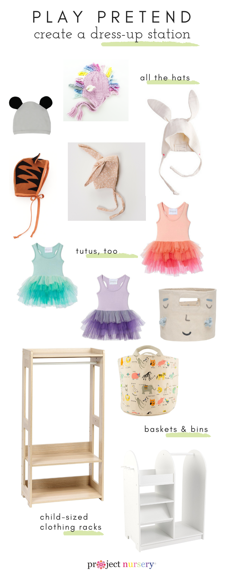 pretend n play dress up unit