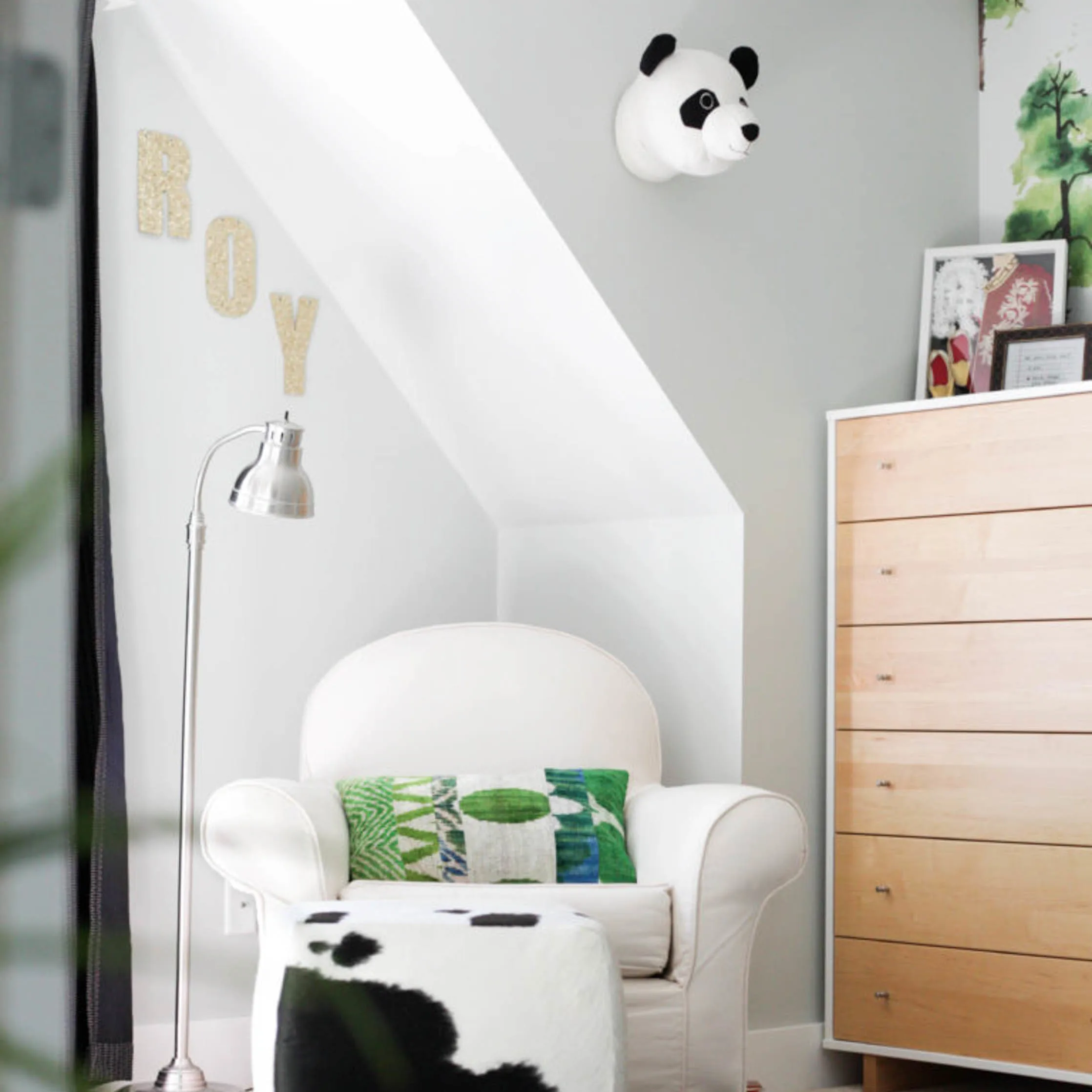 Eclectic and Playful Kid's Room