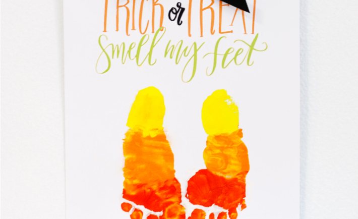 Trick Or Treat Smell My Feet Free Printable