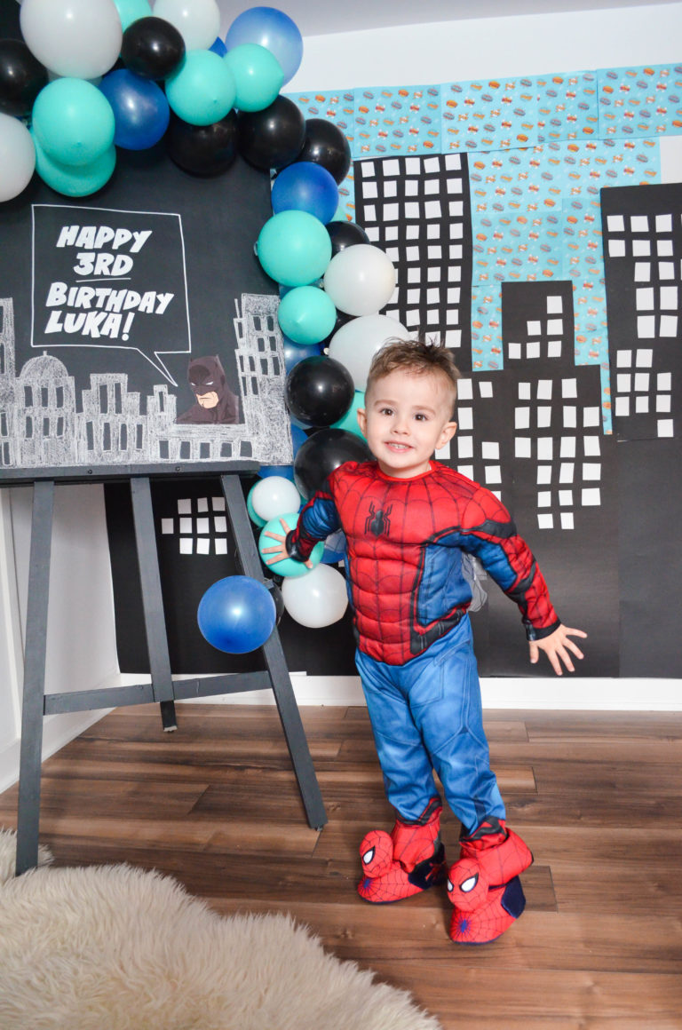 Luka's Superhero Birthday Bash Project Nursery