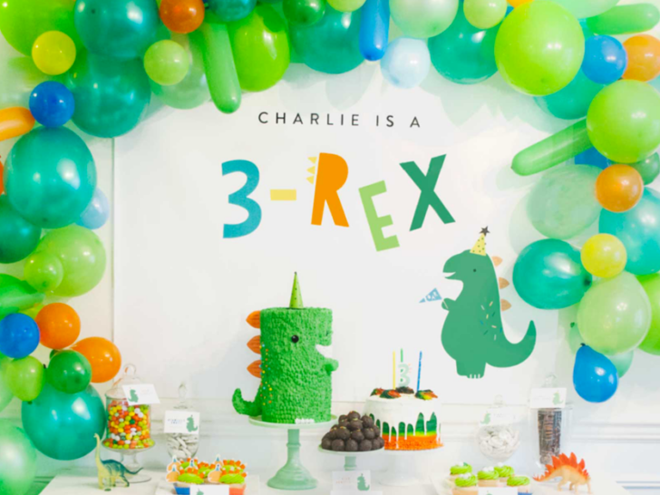 3-Rex Birthday Party